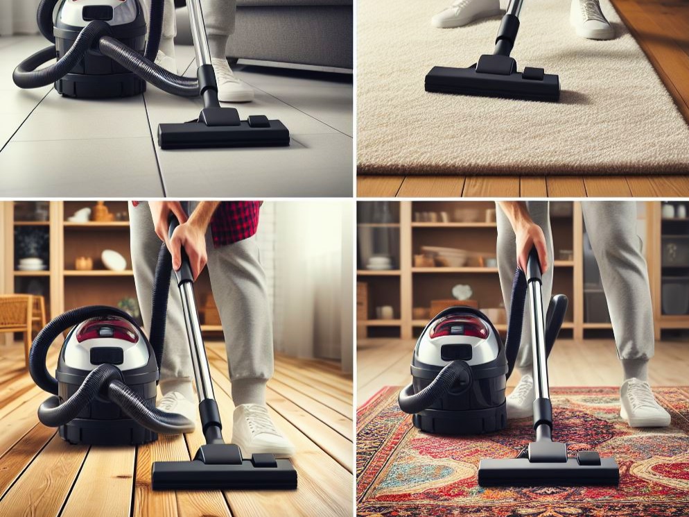 Uses of vacuum cleaner - Cleaning Different Types of Floors